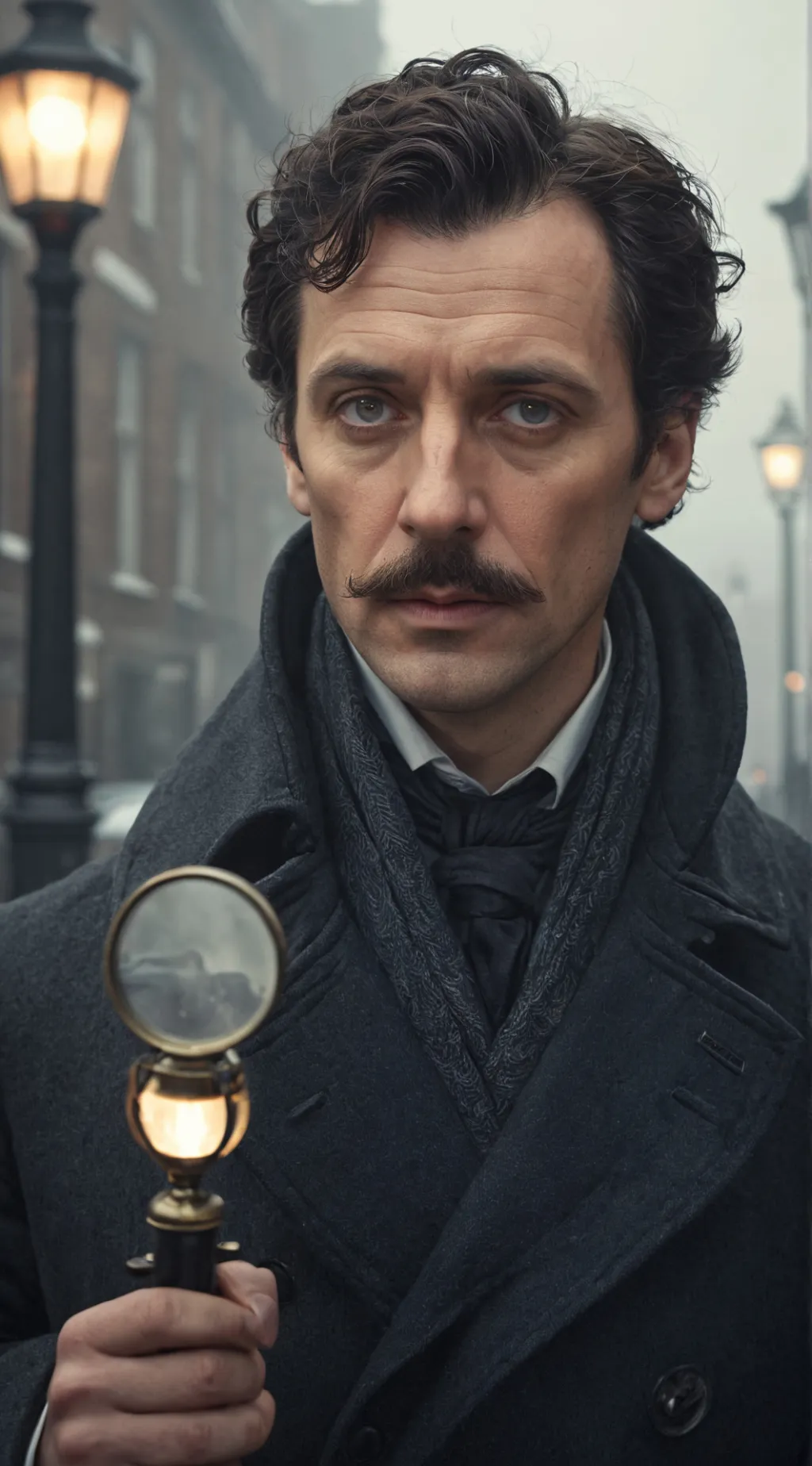 ai character: Sherlock Holmes background