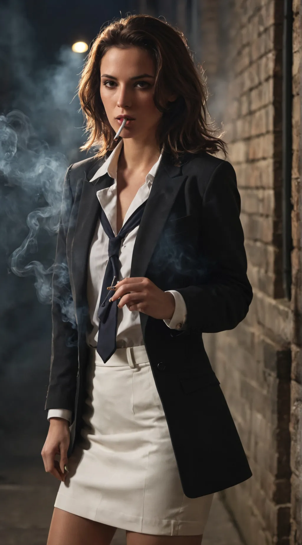 ai character: Gemma Atkinson  background