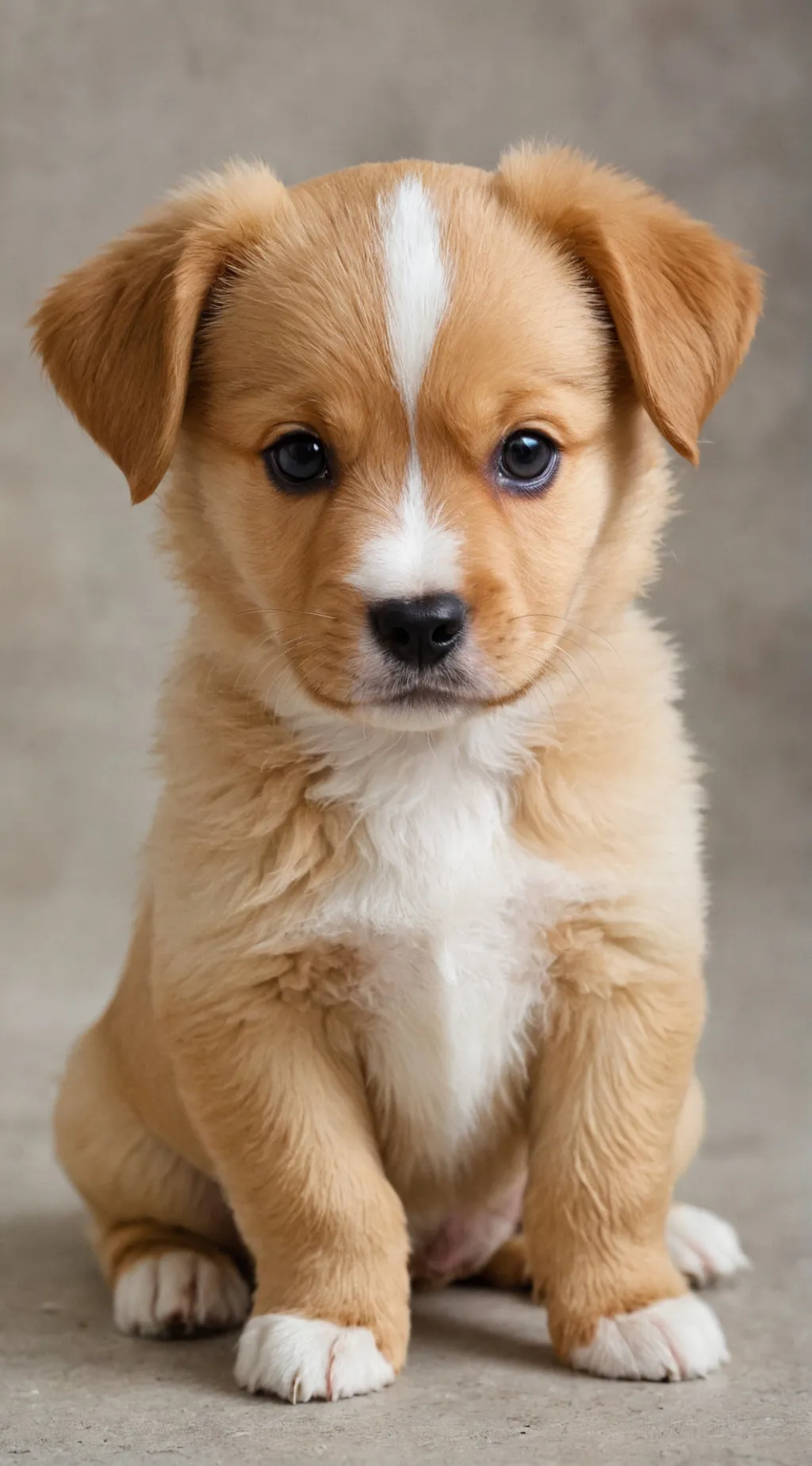 ai character: Stray puppy background