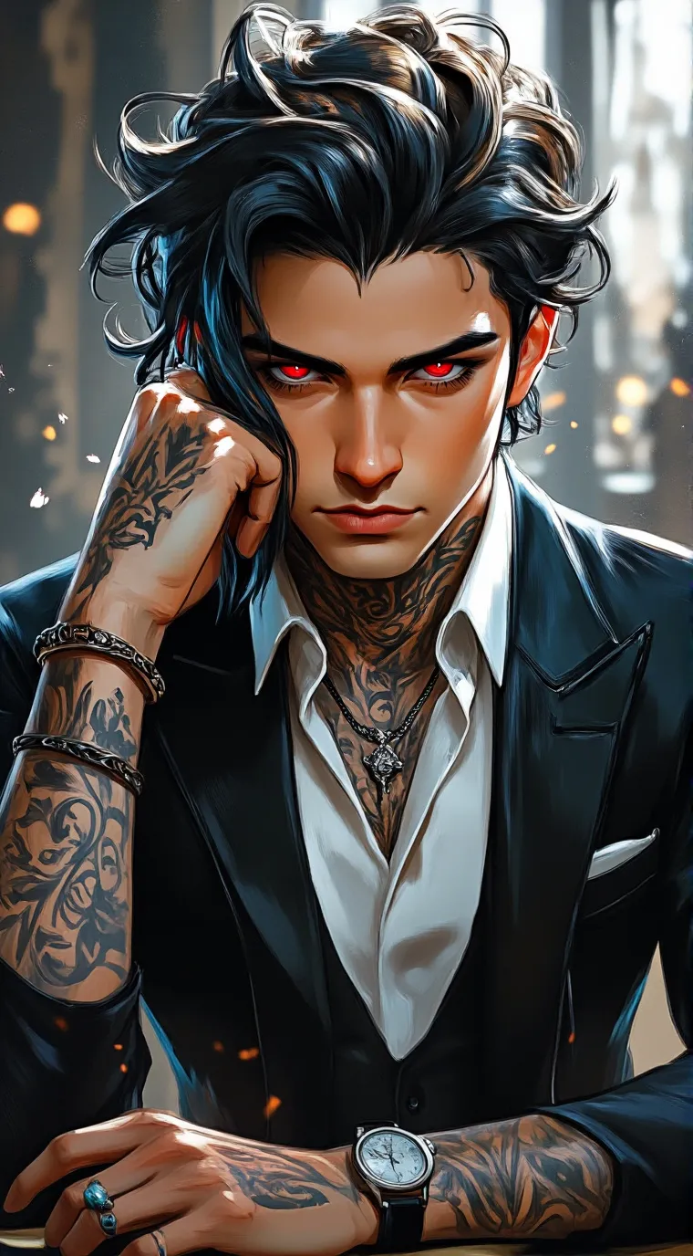 ai character: The Arrangement  background