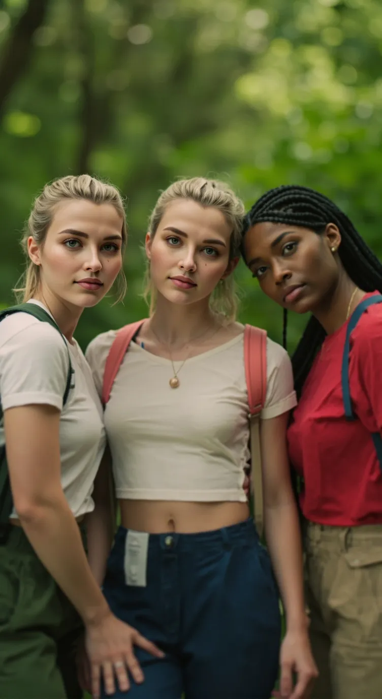 ai character: Collette, Devi, & background