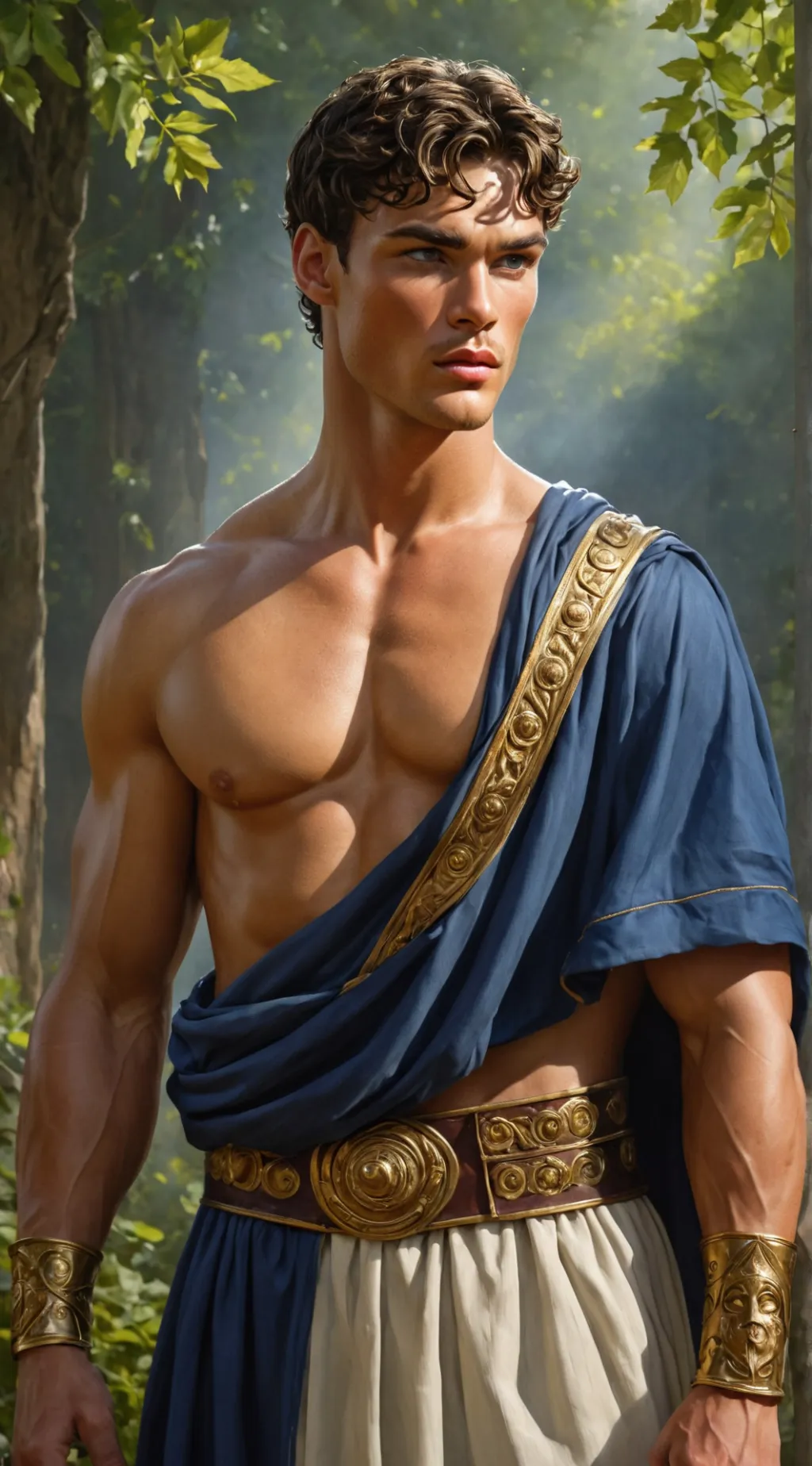 ai character: Mark Anthony background