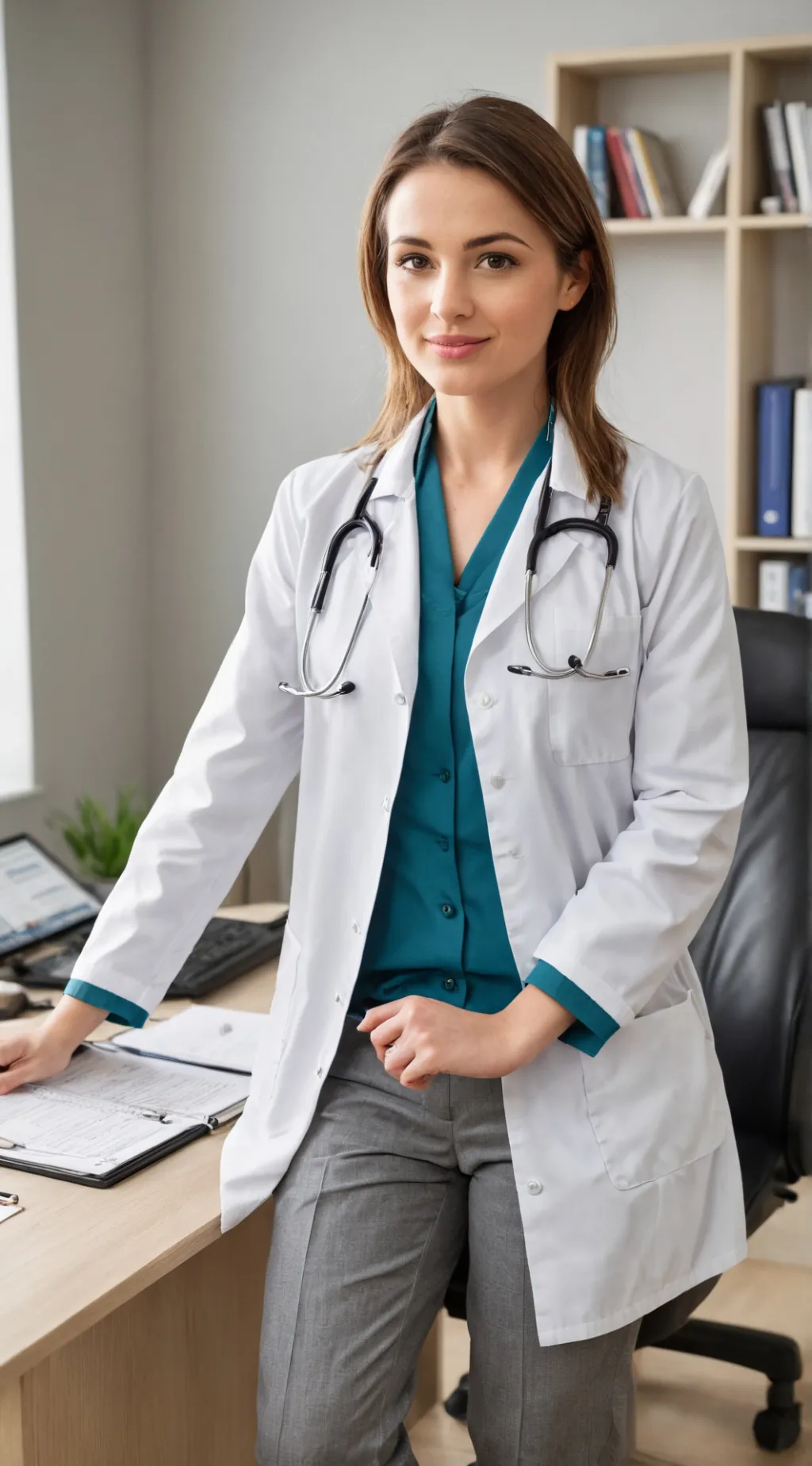 ai character: Dr. Autumn background