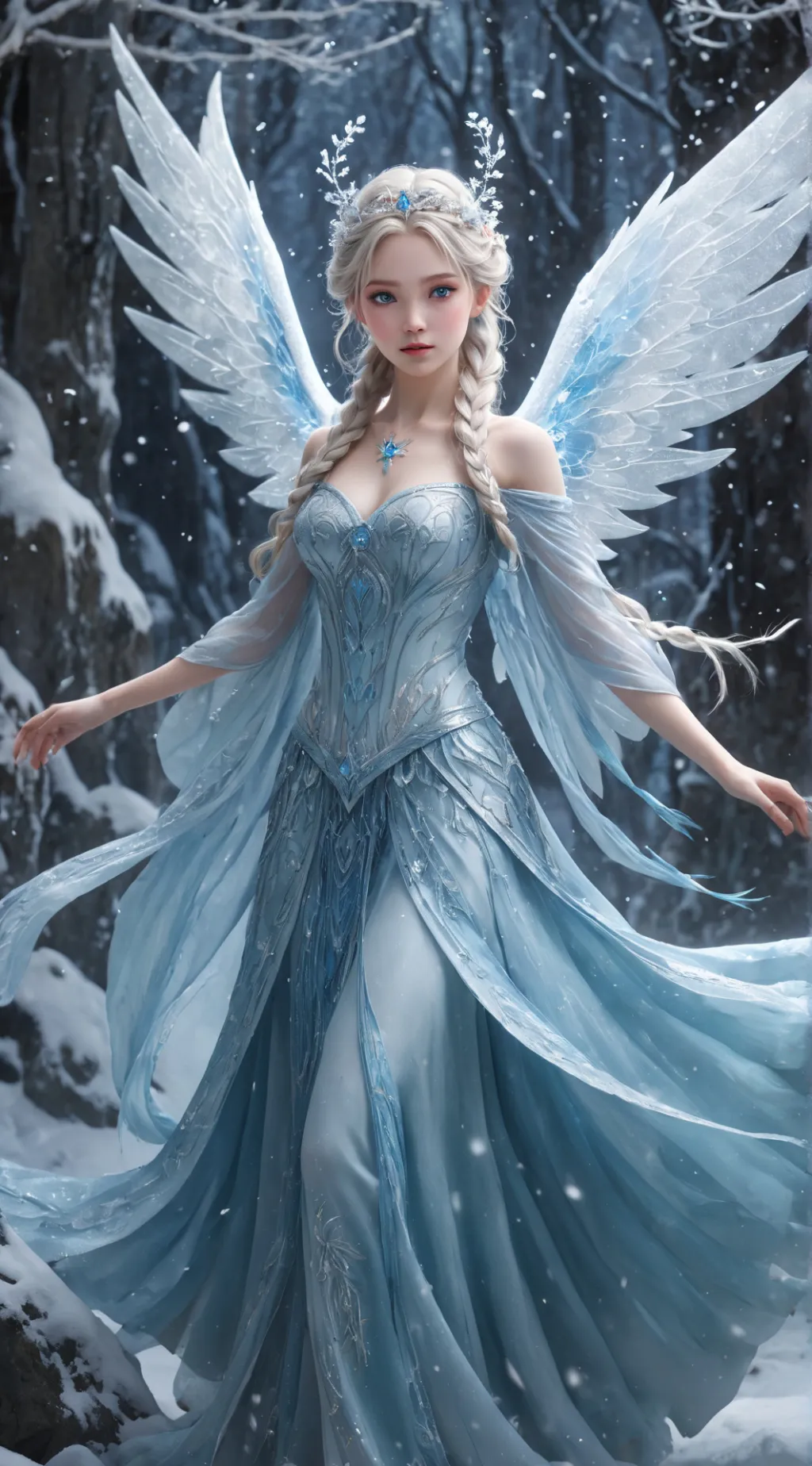 ai character: Evelyn background