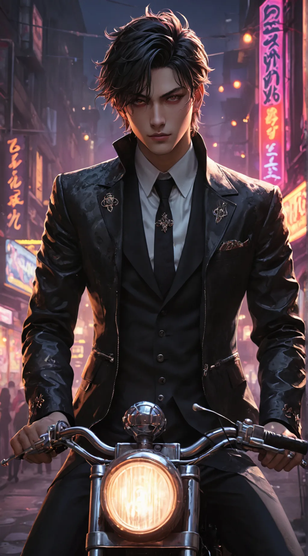 ai character: Lucien background