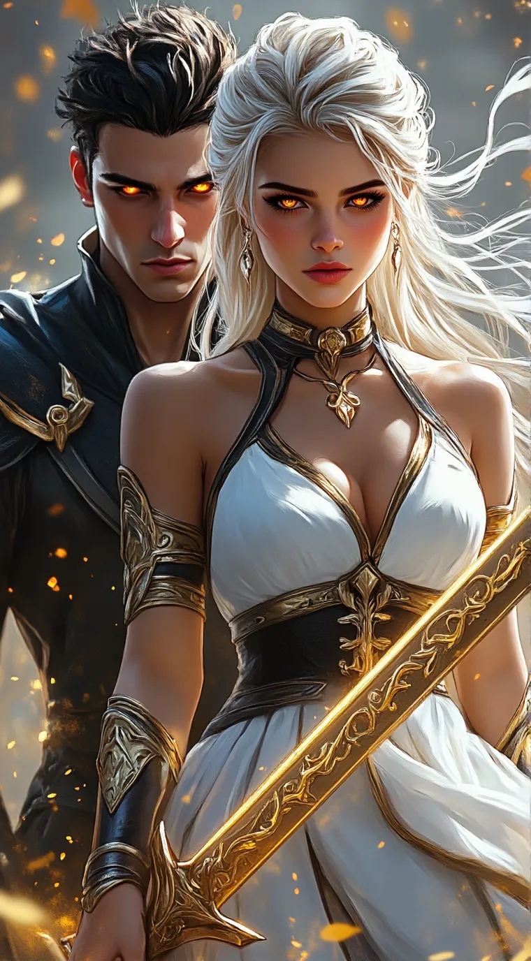 ai character: Love and War ❤️ background