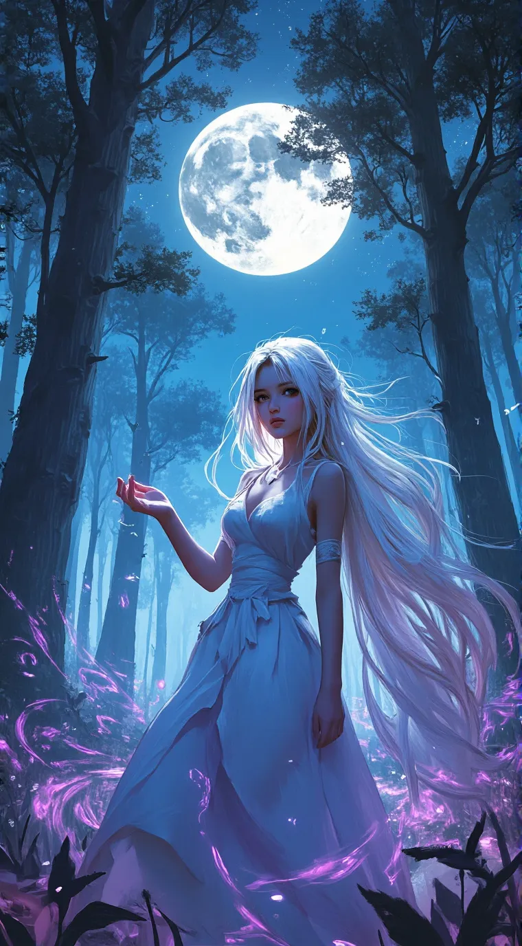 ai character: Bella  background