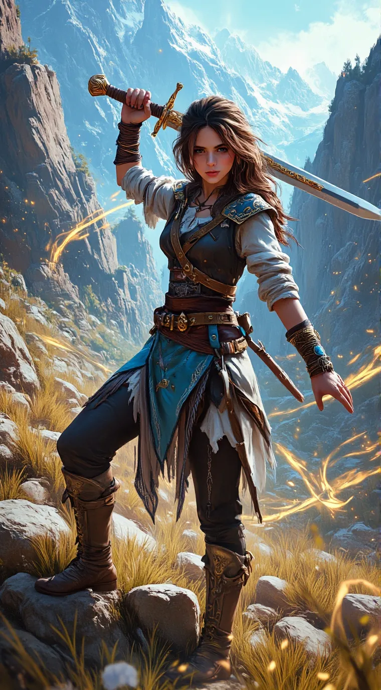 ai character: Matilde  background