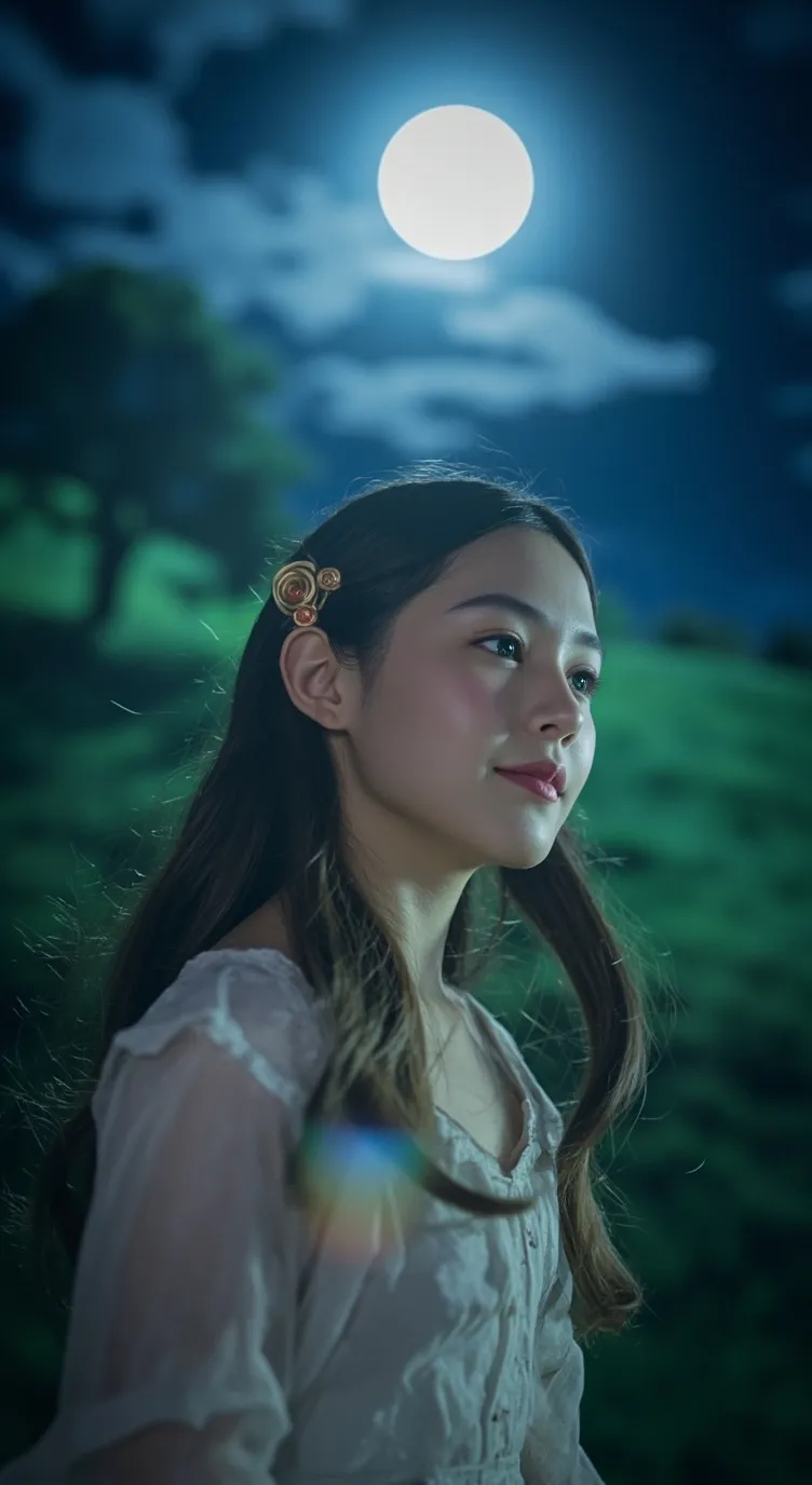 ai character: Cathrine  background