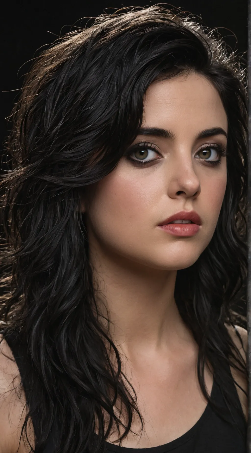 ai character: female Billie Joe  background