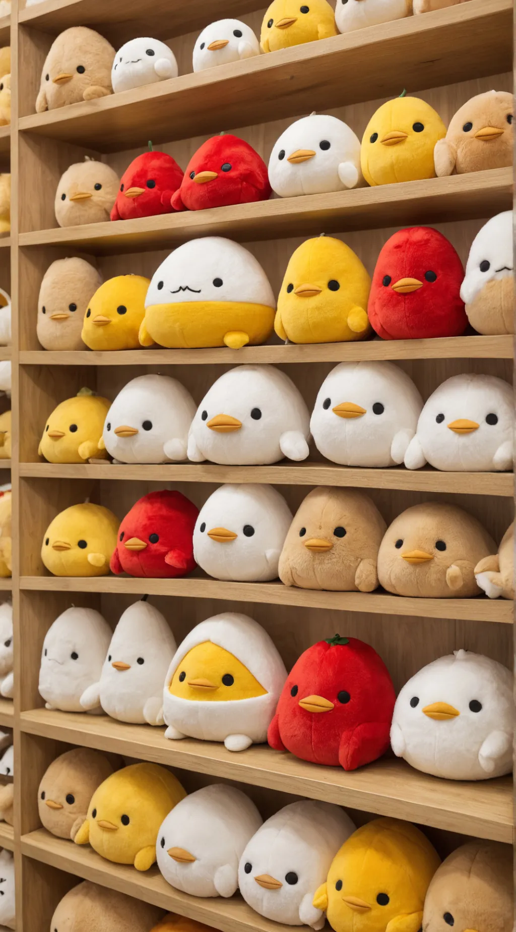 ai character: Plushie background