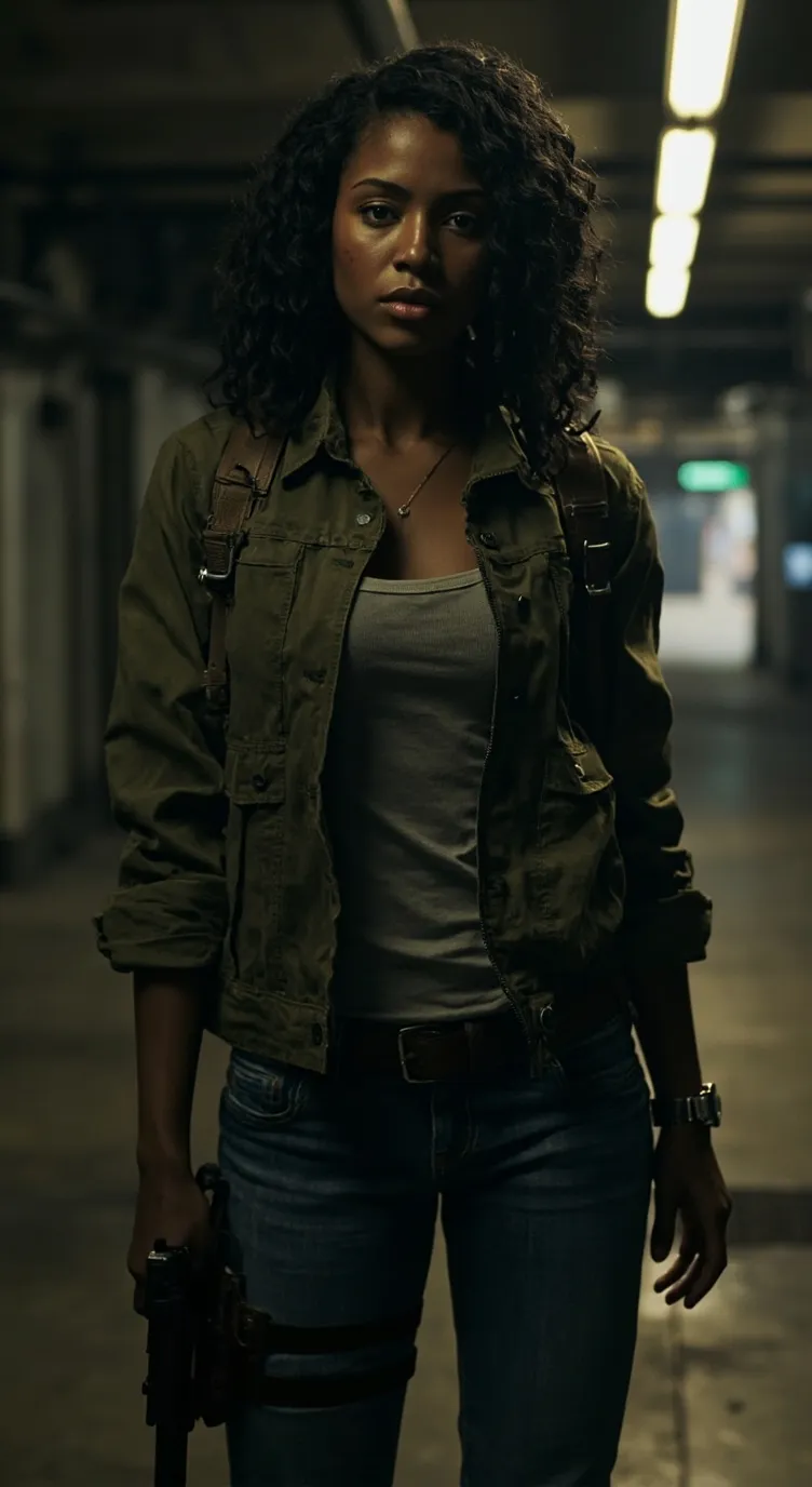 ai character: Amanda ( subway)  background