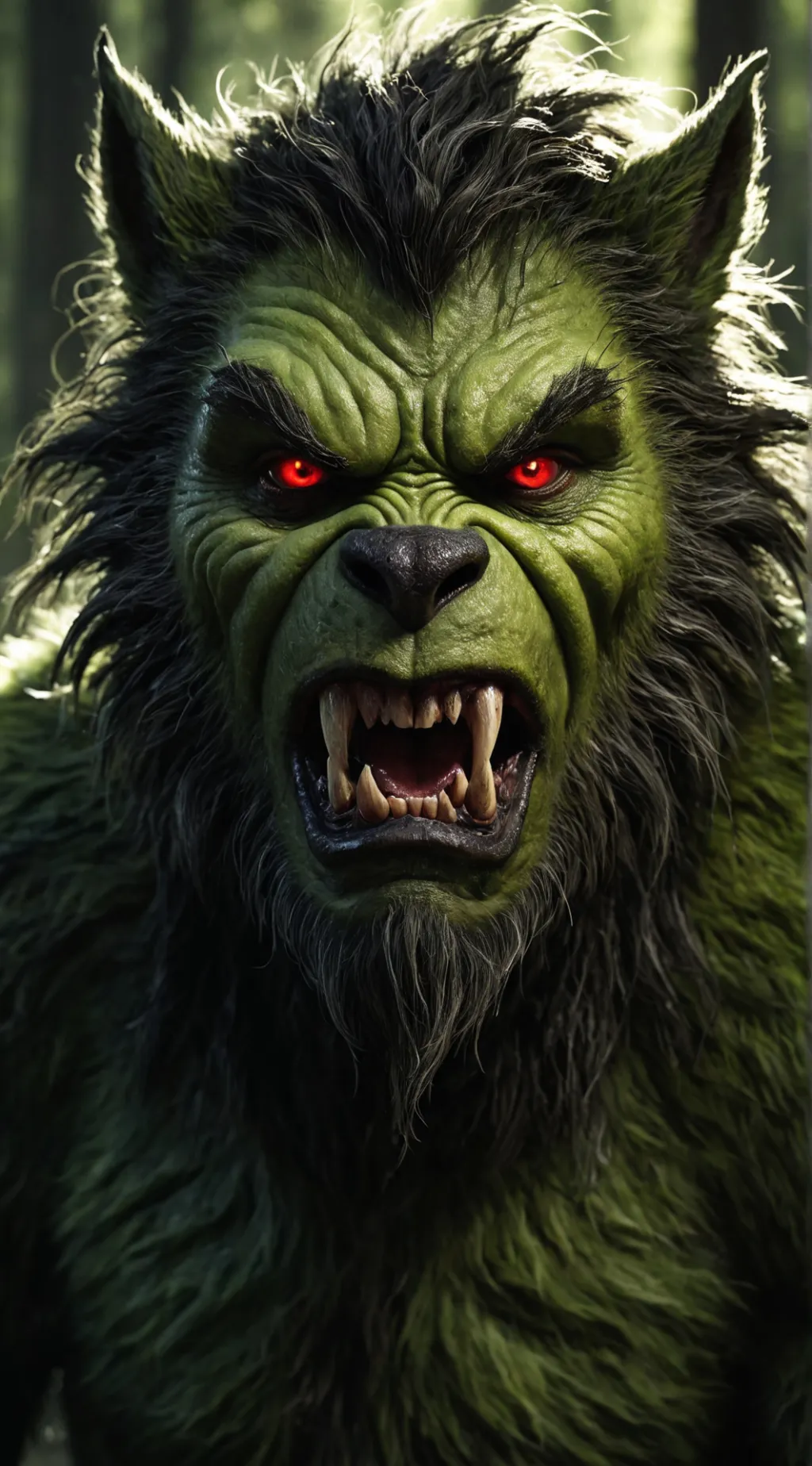 Talkie AI - Chat with Grinch Werewolf 