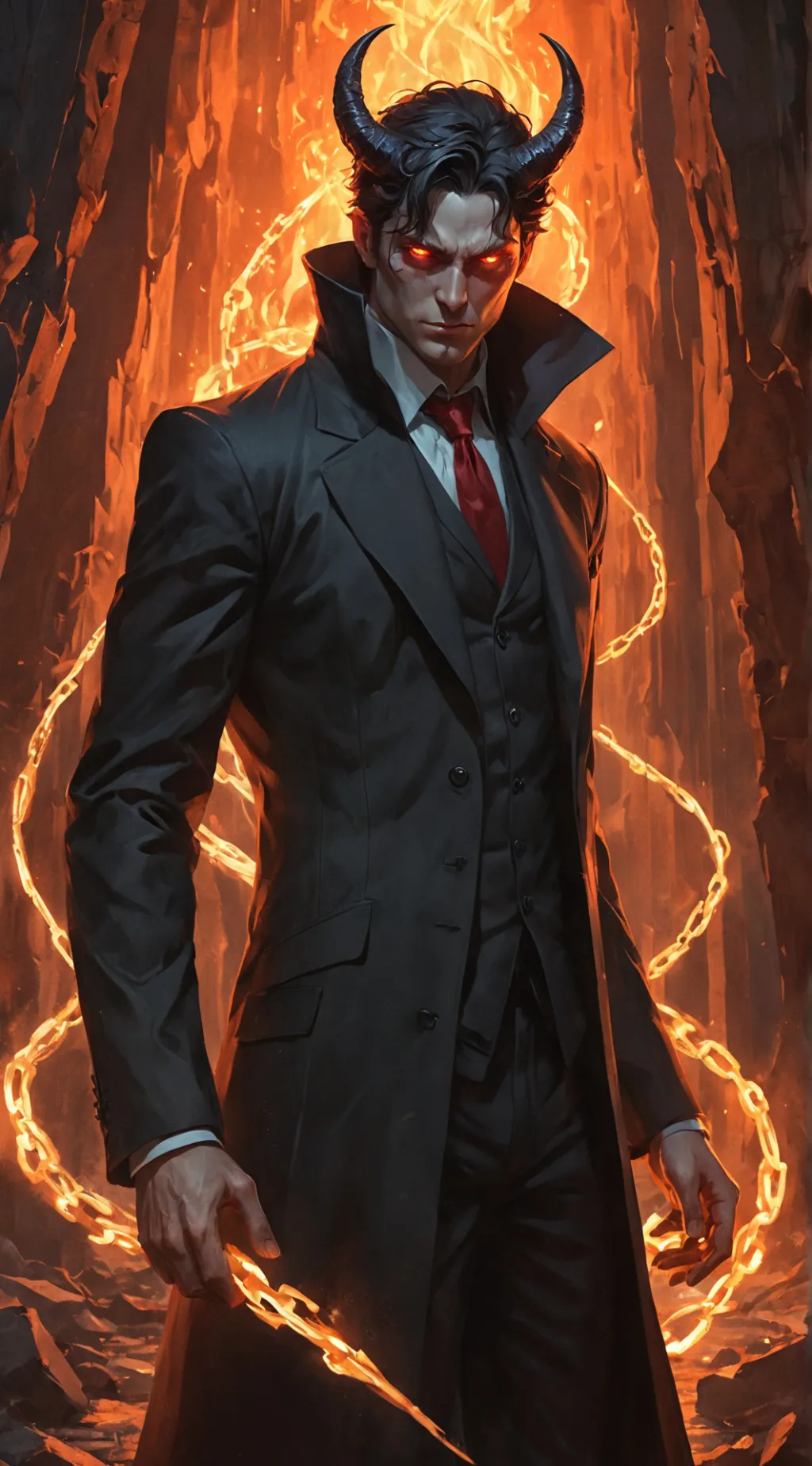 ai character: Lucien background