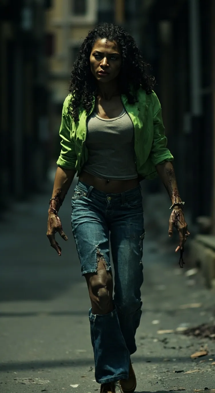 ai character: Amanda ( zombie)  background