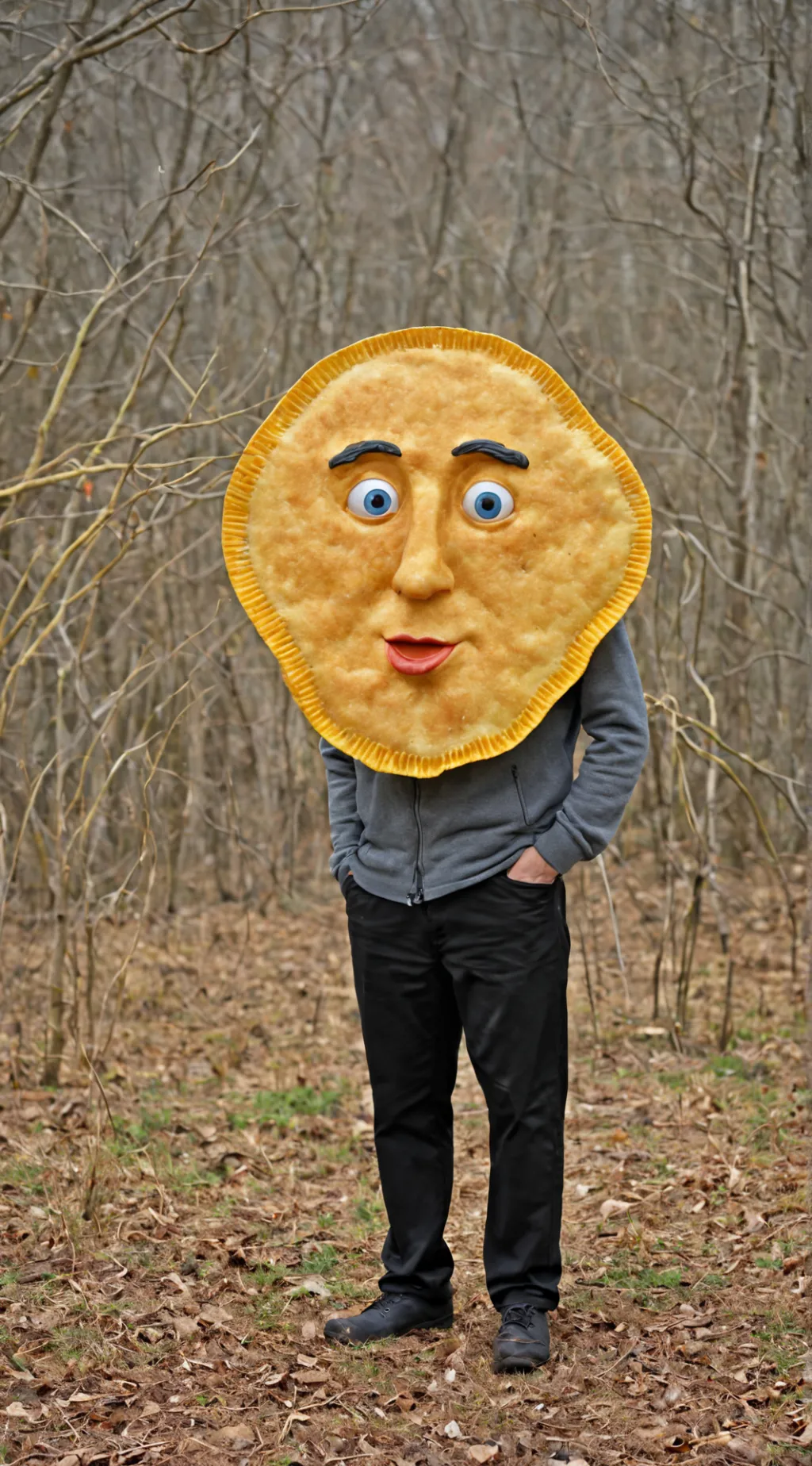 ai character: The human chip  background