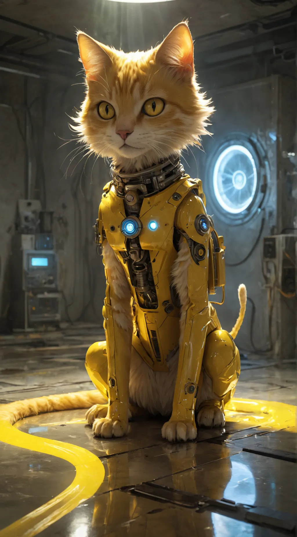 ai character: Nuke Cat background