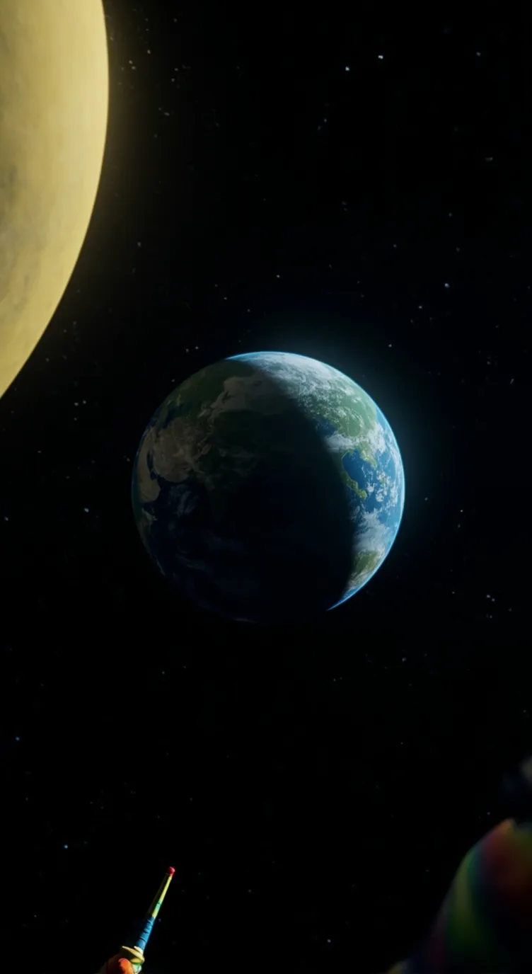 ai character: earth idk background