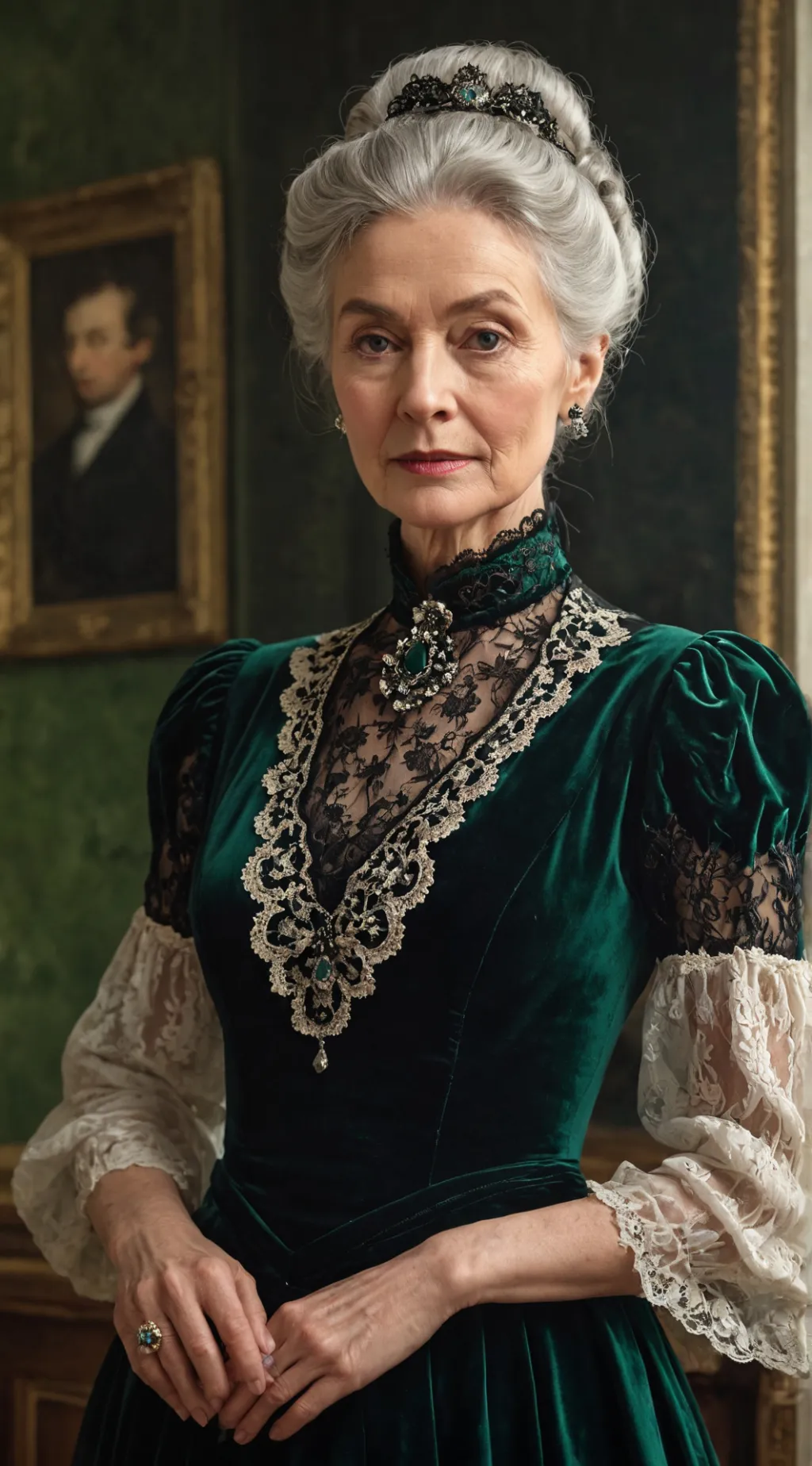 ai character: Ingrid Lazonby background