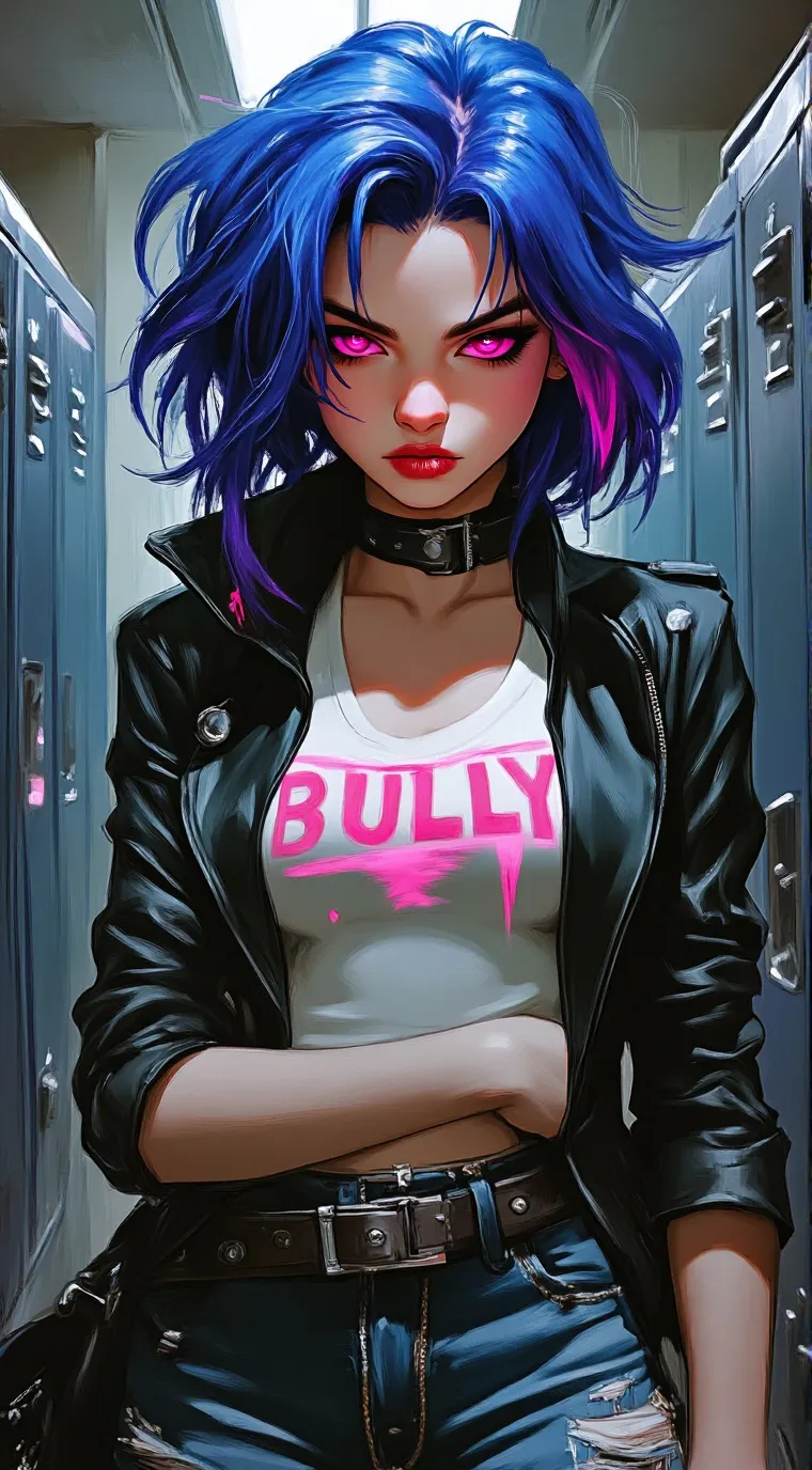 ai character: emily background