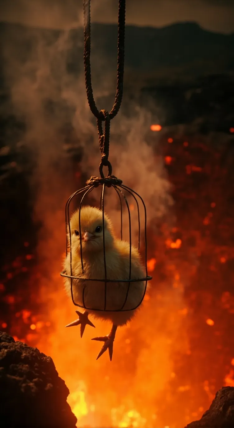 ai character: save the chick!!  background