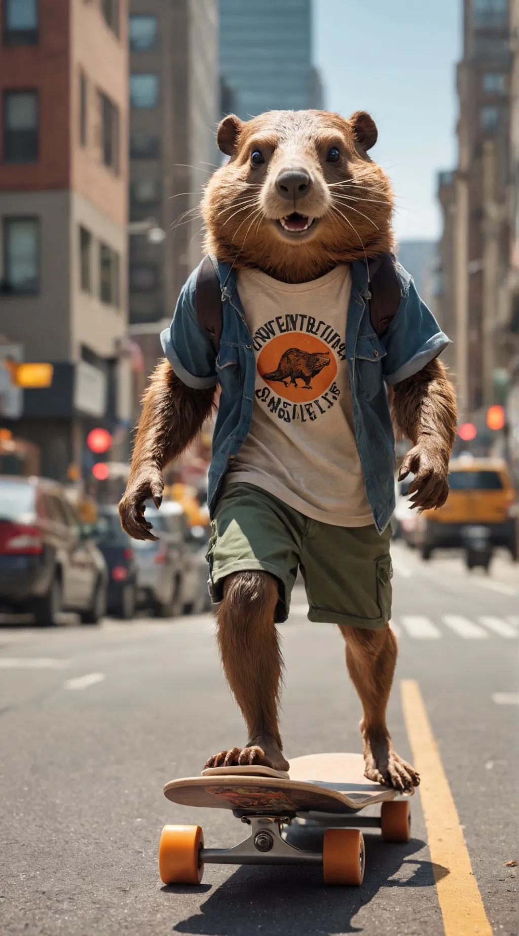 ai character: Barry the Beaver  background