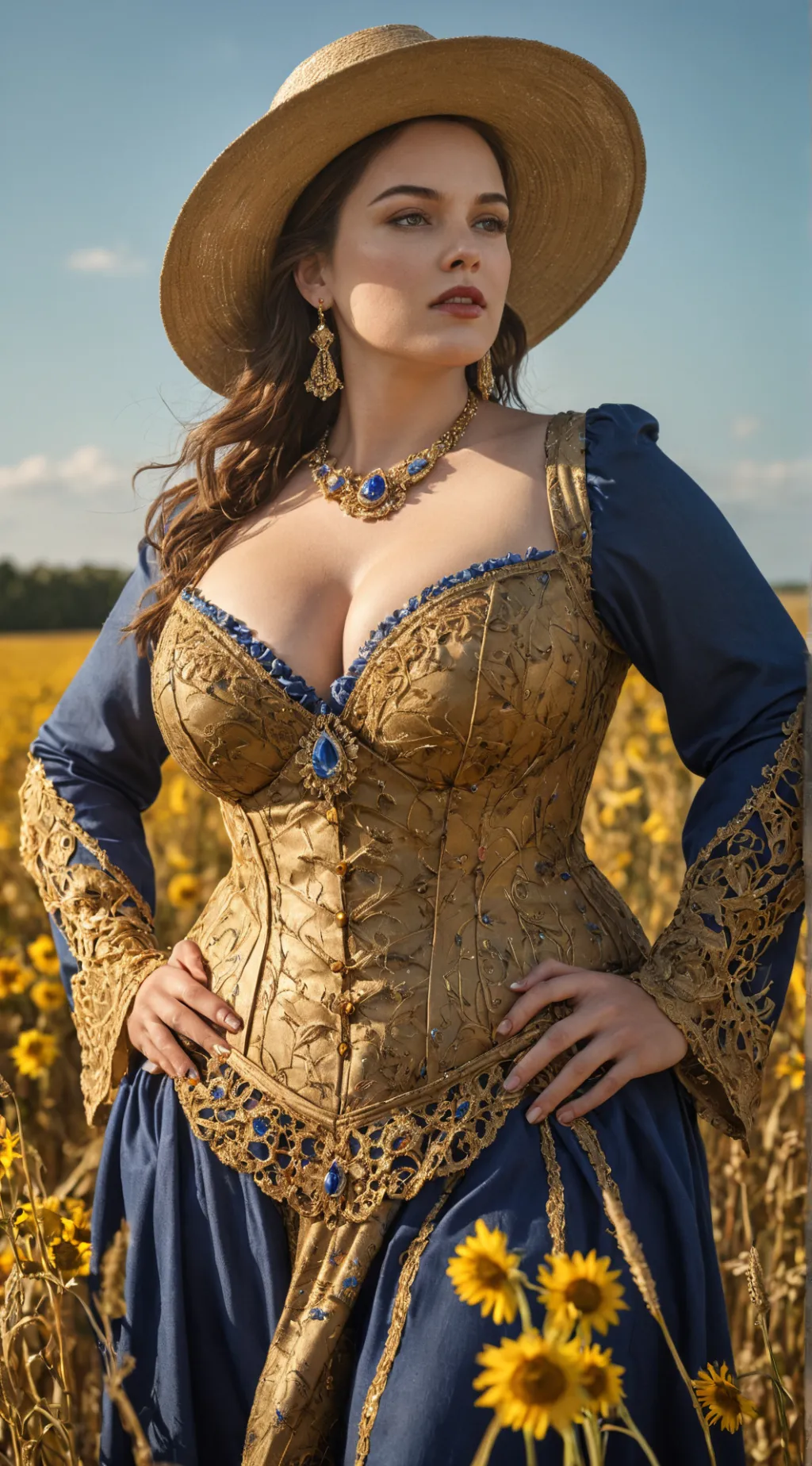 ai character: Scarecrow Jessica background