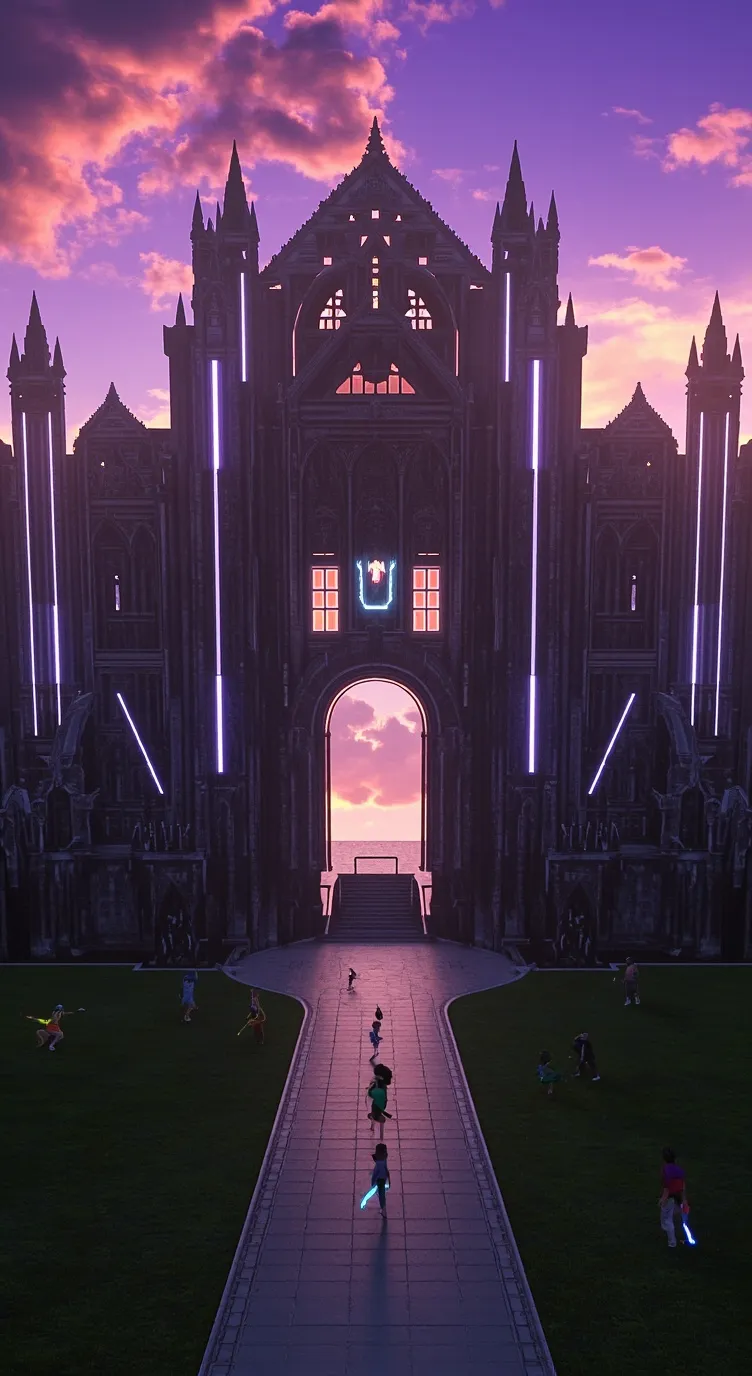 ai character: super power school background