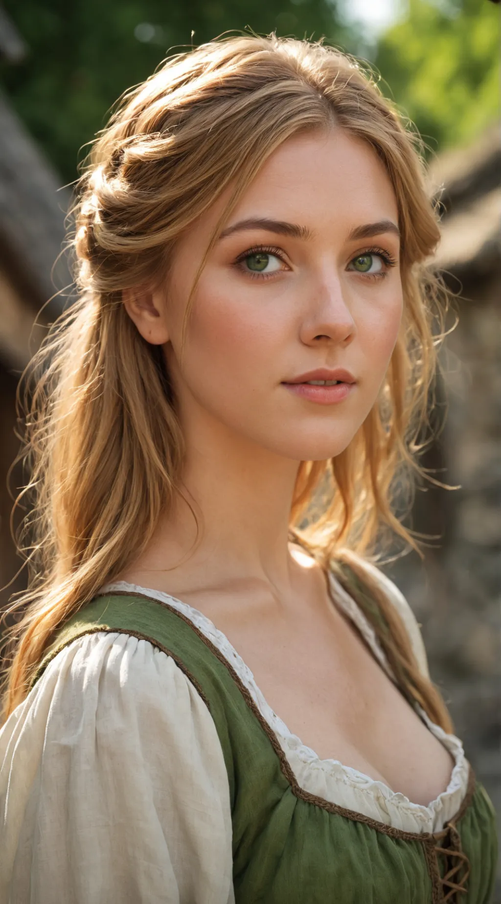 ai character: Markéta  background