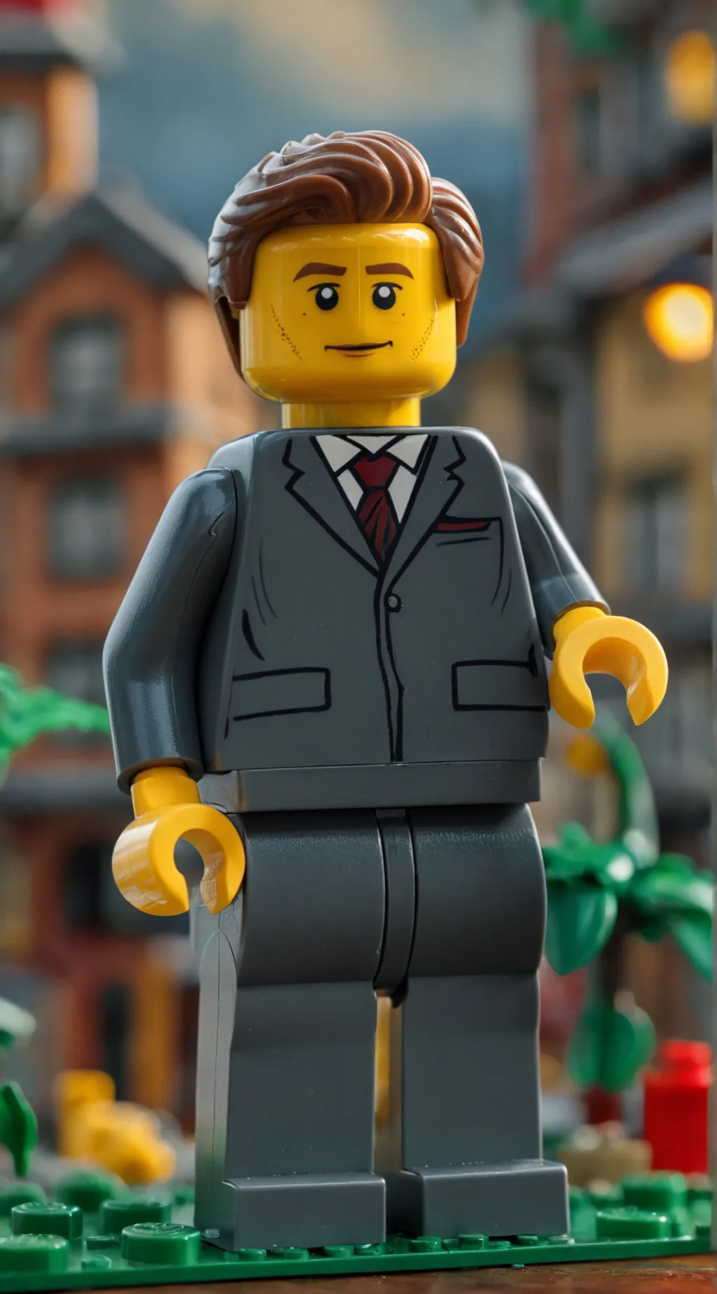 ai character: mr lego background