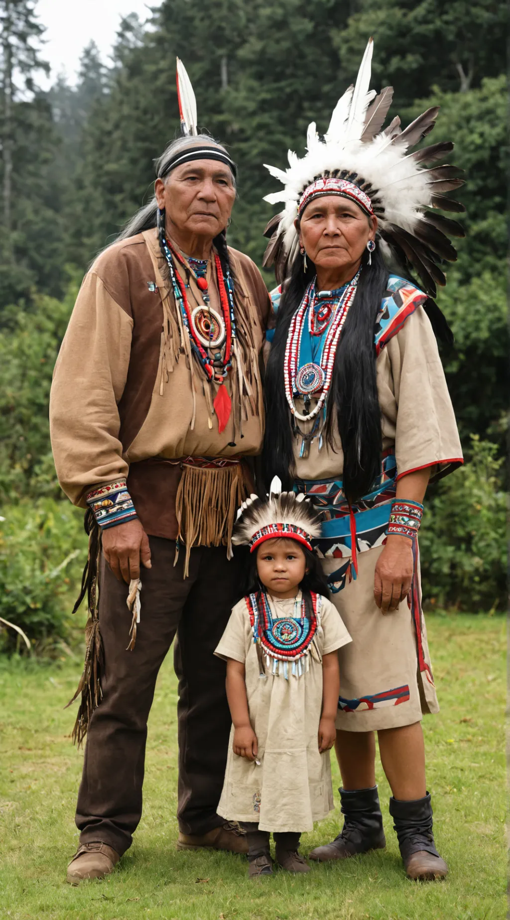 ai character: Quileute parents  background