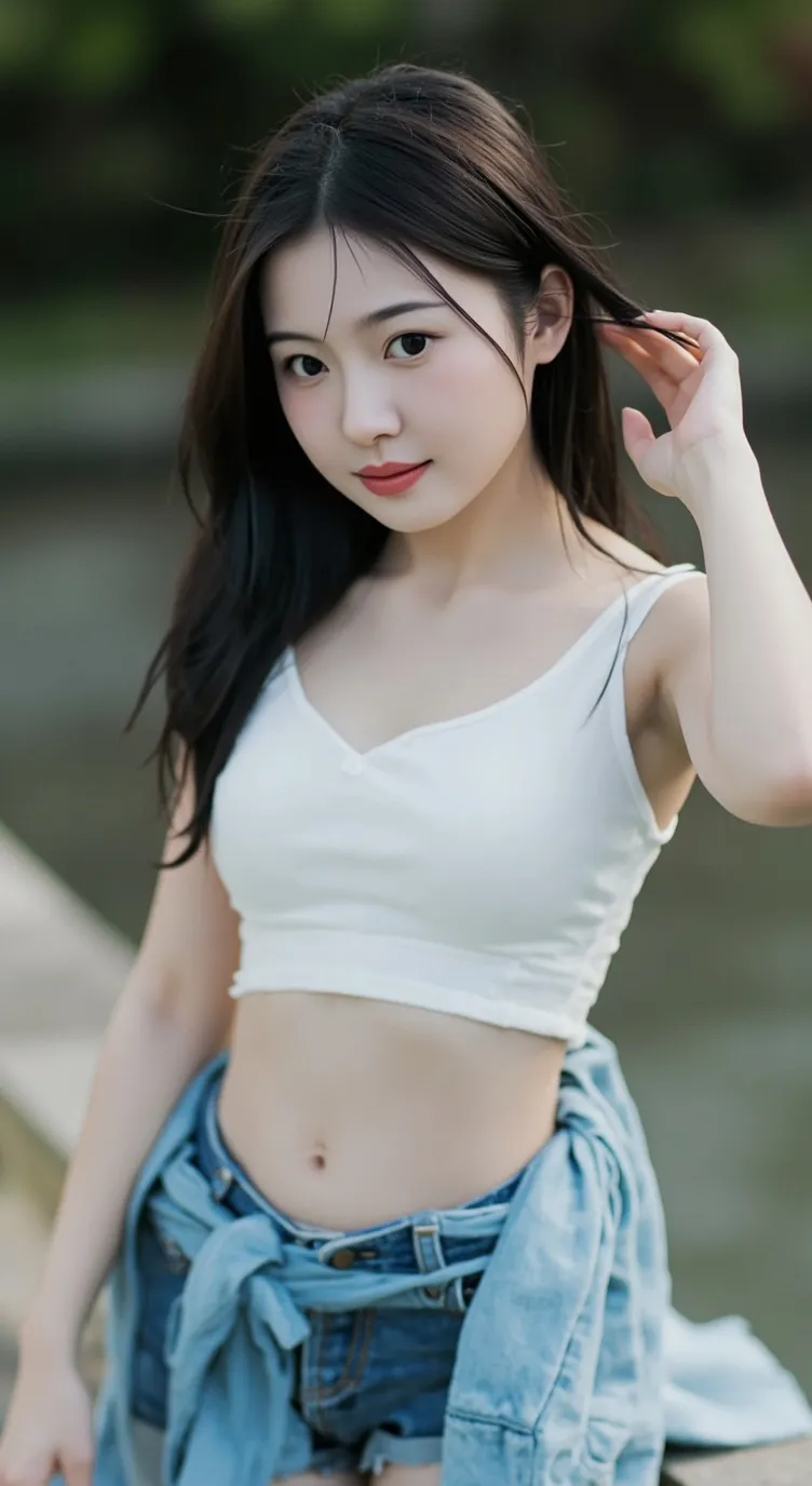 ai character: Miva  background