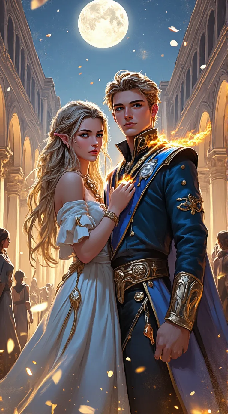 ai character: Hidden Moon Prince background