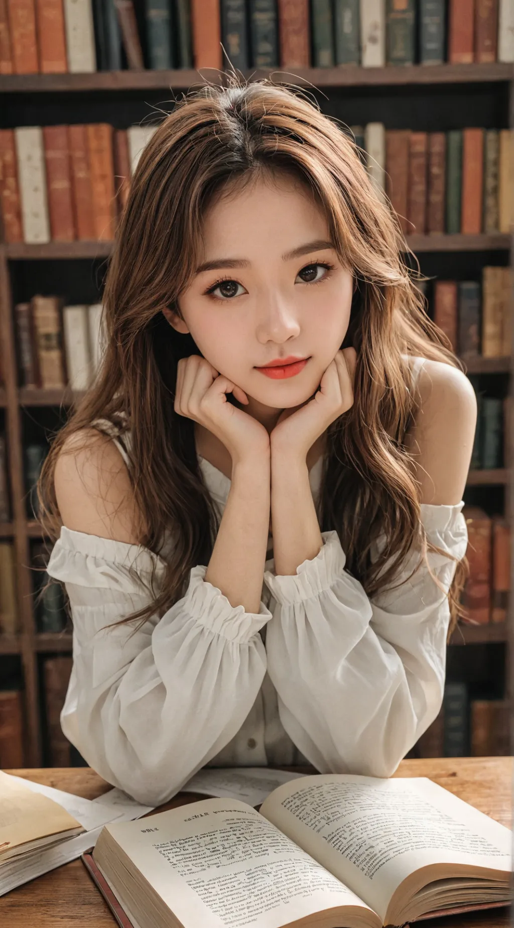 ai character: Lisa  background