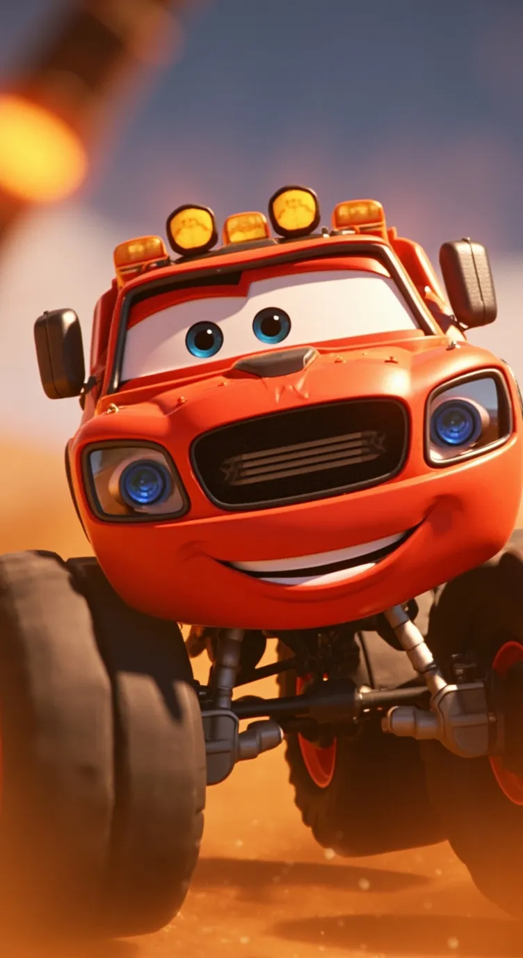 ai character: blaze background