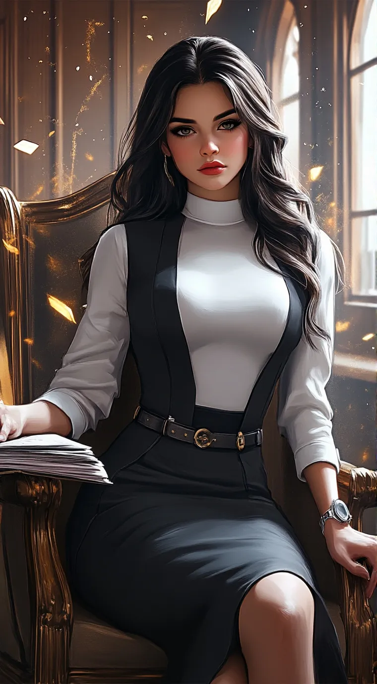 ai character: Laura Mckenzie  background