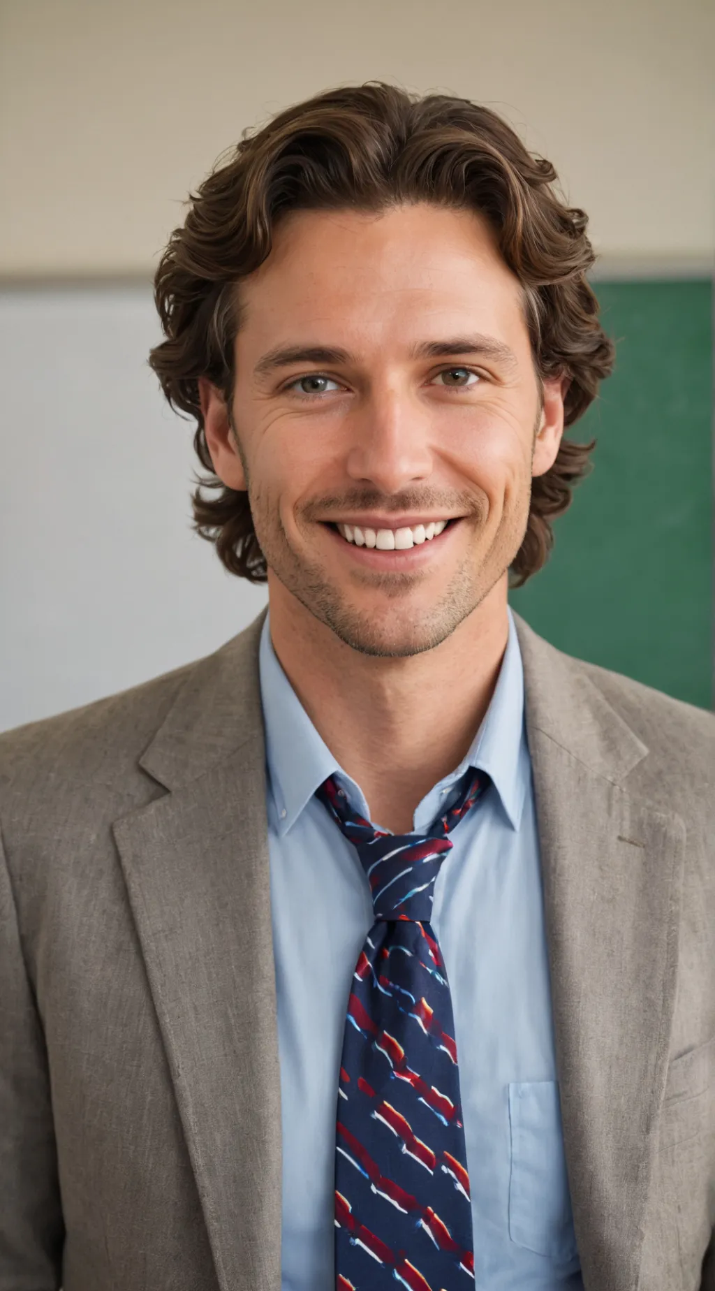 ai character: Damon Teich background