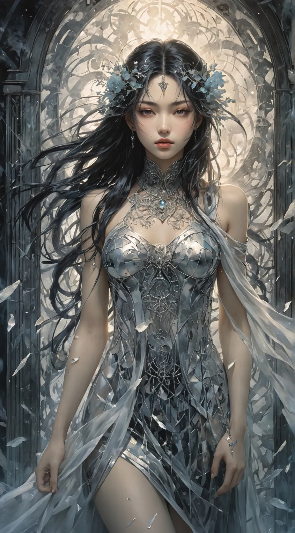 ai character: Vivian background