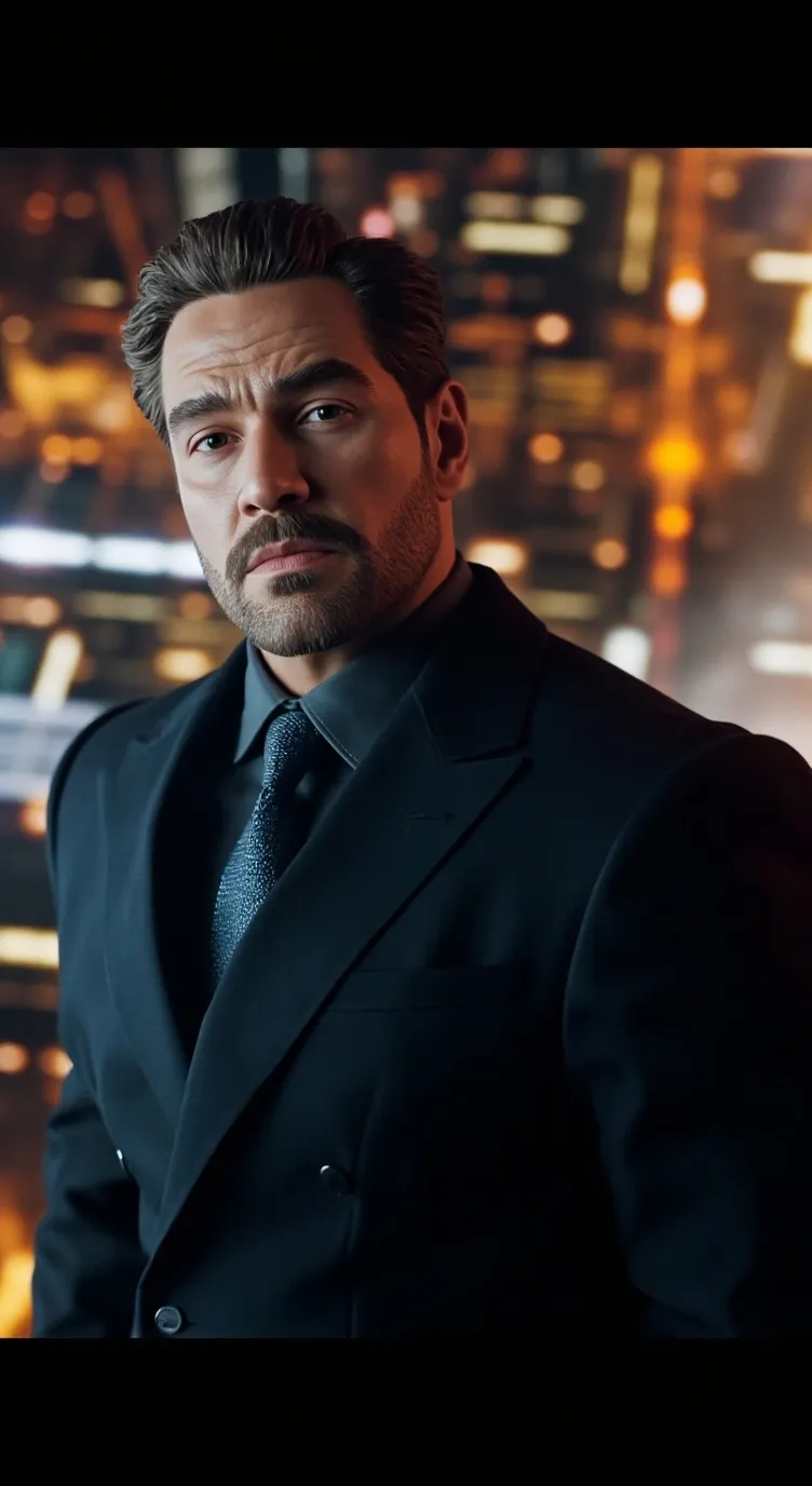 ai character: Harrison Rossi background