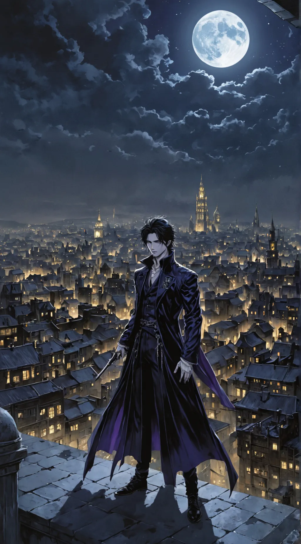 ai character: Lucien background