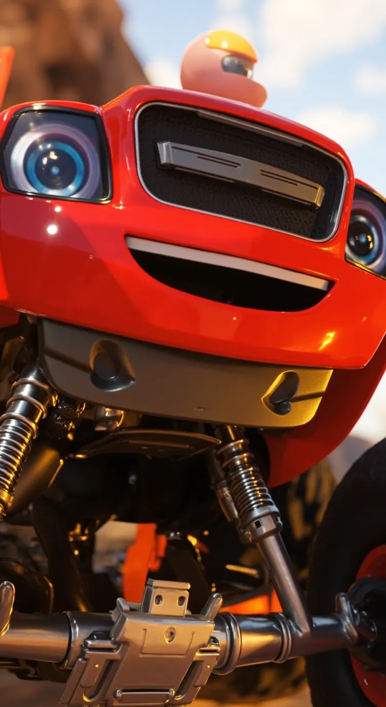 ai character: blaze background