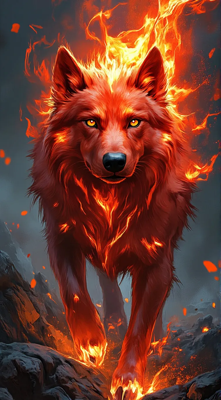 ai character: Blaze background