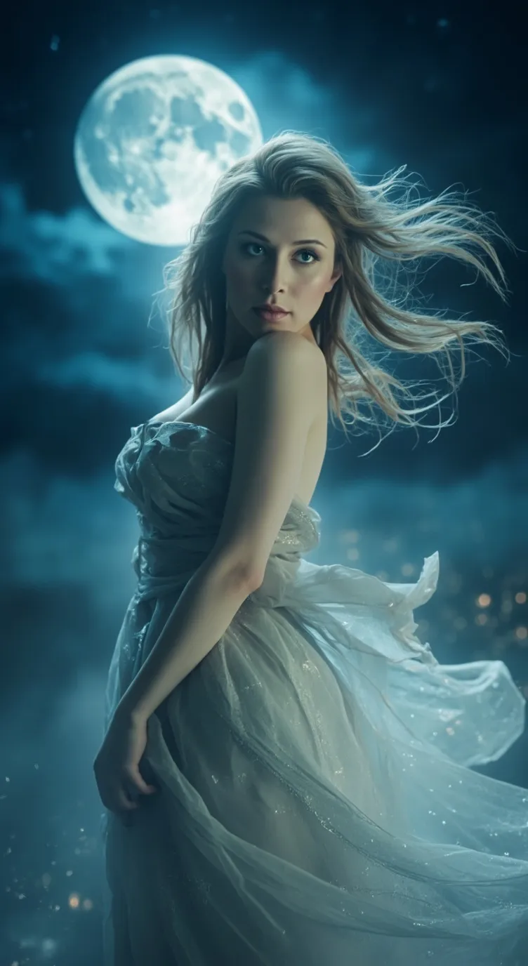 ai character: Luna background