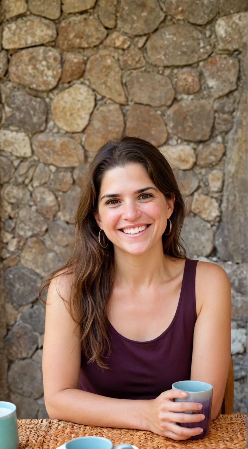 ai character: Luna background