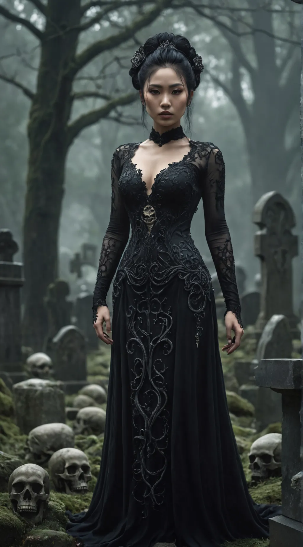 ai character: Soul Reaper  background