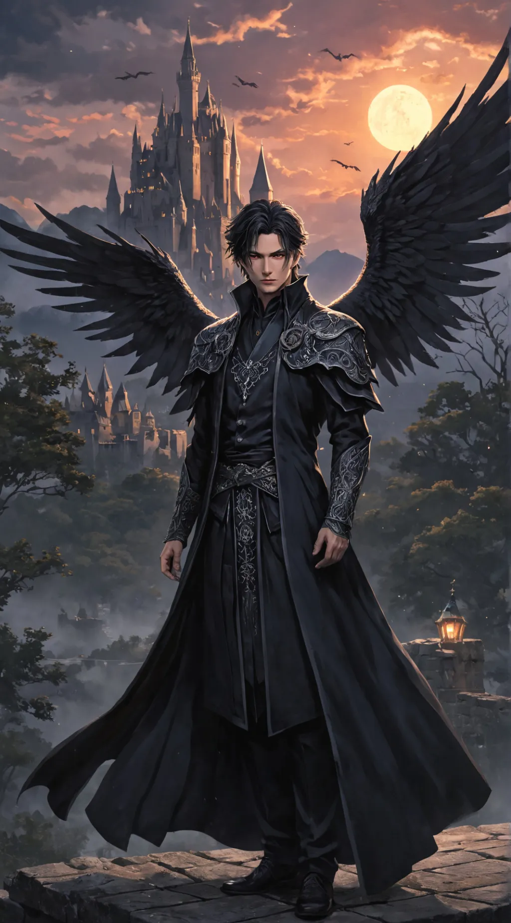 ai character: Lucien background