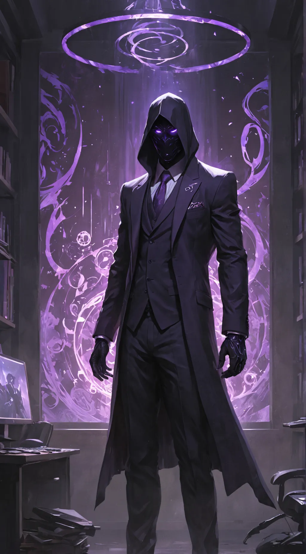 ai character: Lucien background