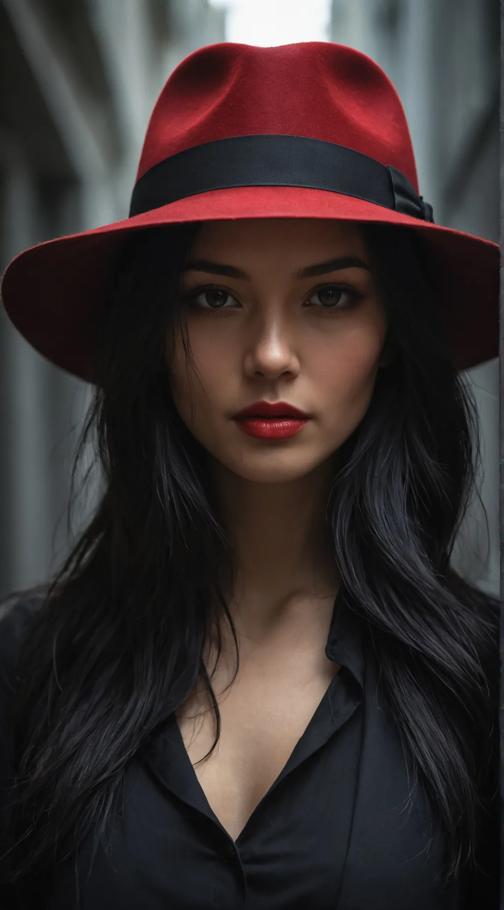 ai character: Alessandra  background