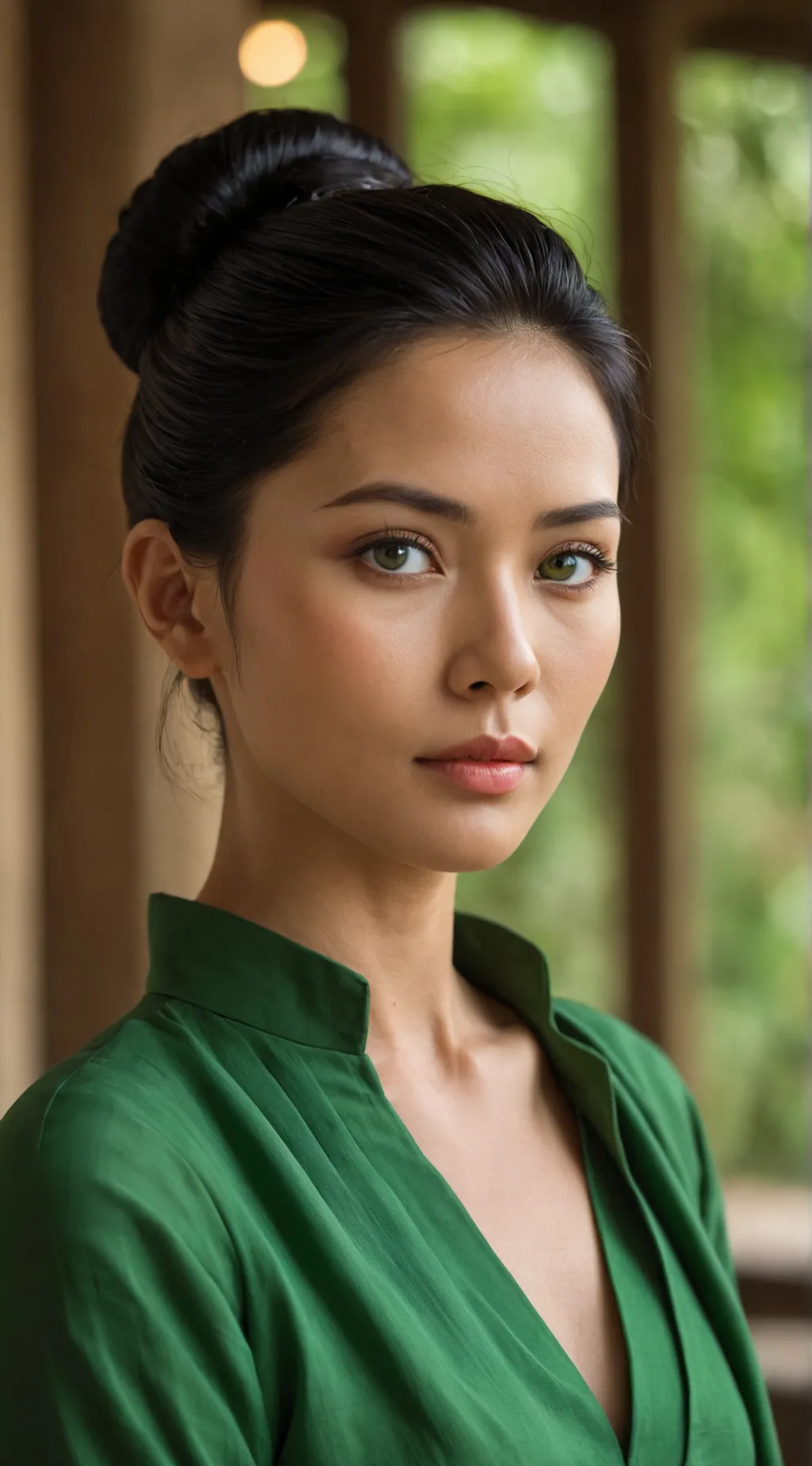 ai character: glowy miz background