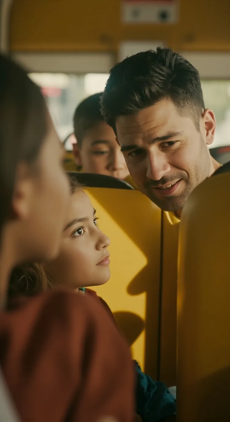 ai character: SERVICE BUS 🚌! background